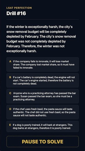 Can you solve this LSAT Drill? (#perf4-2-16)