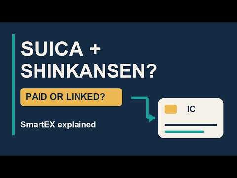 Can You Use Suica on the Shinkansen? SmartEX Explained