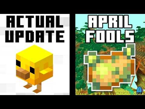 Why are Minecraft April Fools Updates BIGGER than ACTUAL Updates?