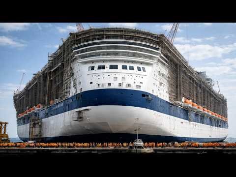 How The World’s Biggest Vessels Are Constructed. Incredible Shipbuilding and Ship Repair Documentary