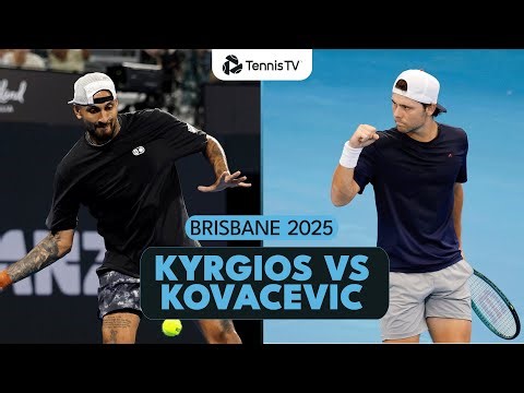 Nick Kyrgios Back In Action Against Kovacevic | Brisbane 2026 Highlights