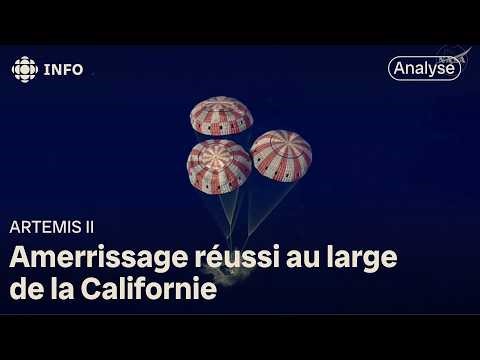 Amerrissage réussi pour Artemis II | 24•60