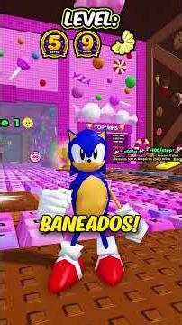 ¡CUIDADO! SONIC BANEA JUGADORES EN KEYBOARD ESCAPE! 🚀 🟢 #shorts