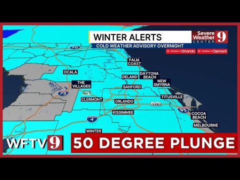 FREEZE WARNING in effect in Florida tonight!