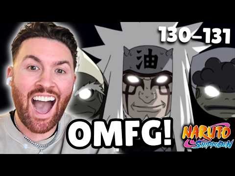 JIRAIYA VS PAIN | Naruto Shippuden Episodes 130-131 Reaction (First Time)
