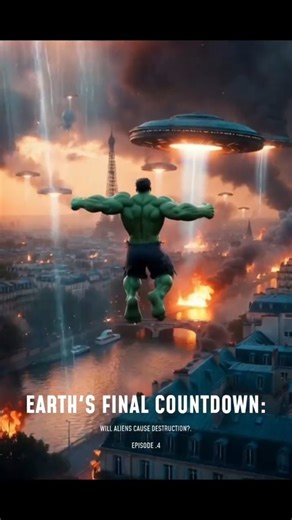 BadaBhimTV Official on Instagram: "The Ultimate Betrayal | EPISODE 4 🌠 ​Why was Paris the target? Why did the aliens systematically dismantle the city instead of just conquering it? Rumors begin to swirl through the resistance: the devastation wasn't random—it was a planned demolition. ​Suspicion turns toward the highest levels of government. Evidence suggests a secret "Extinction Pact" between the extraterrestrial invaders and the President. Was the city sacrificed to protect a deeper secret, 
