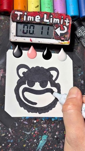 Drawing BabaChops in 30Sec(Poppy Playtime)