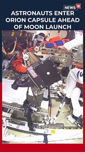 Artemis II: Astronauts Enter Orion Capsule Ahead of Historic Moon Mission | NASA | Space | N18S