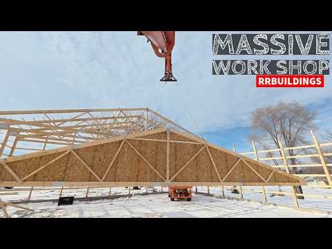 Building a Massive Work Shop: EP 6 Weird Truss Details