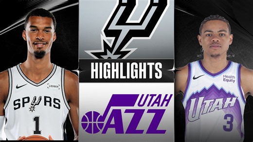 Highlights: Spurs Secure OVERTIME WIN On the Road Against Utah Jazz