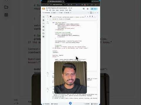 How to build a RAG Pipeline in Python