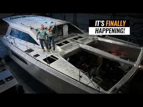 Is This the Turning Point??? Aluminum Catamaran Build Pt. 75