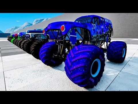 Epic Monster Truck Wrecks Compilation | Grave Digger | Monster Truck JAM Crashes #4