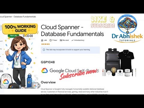 Cloud Spanner - Database Fundamentals | JANUARY 2026 | #GSP1048 #qwiklabsarcade2026