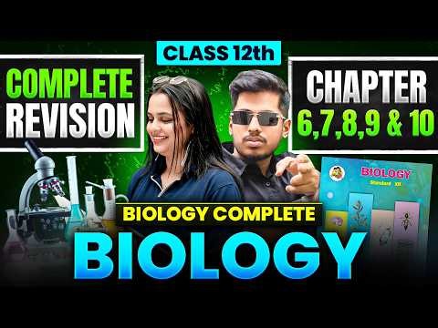 12th Biology Chapter 6,7,8, 9 & 10 महा-REVISION महायुद्ध 5.0 BIOLOGY 😇 HSC BOARD By : GDA महाराष्ट्र