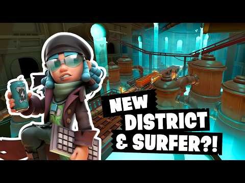A new part of the map unlocked?! | Subway Surfers City - V3CTOR Season Intro