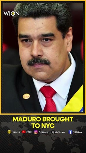 New Image Shows Handcuffed Maduro Signalling Thumbs-Up in New York | WION SHORTS