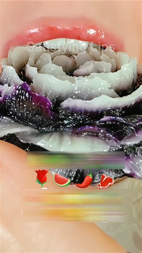 ASMR Satisfying Eating Sounds To Help Your Relax #asmr #asmreating ##satisfyinglips