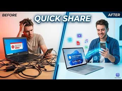 Quick Share for PC: Fast Android to Windows Transfers