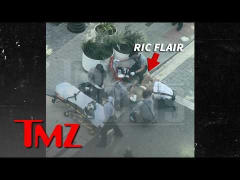 Ric Flair Rushed to Hospital After Falling Outside Restaurant in Florida | TMZ Sports
