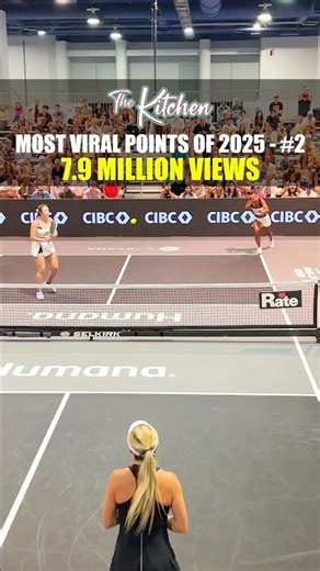 Most Viral Pickleball Points of 2025 - #2 😬