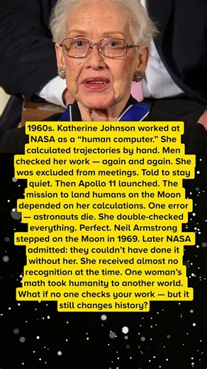 She Was Paid $1 for NASA’s Moon Mission She Saved Apollo 11 🛰️