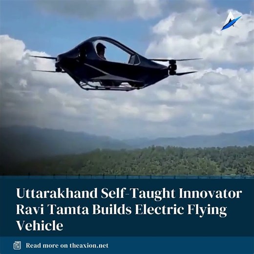 No Engineering Degree! BA Graduate Builds Electric Flying Car in Uttarakhand