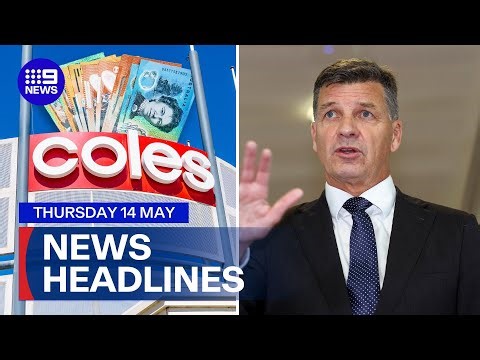 Coles found misleading discounts in court ruling; Opposition's budget reply | 9 News Australia