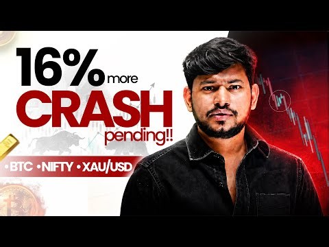 Next Big Crash Alert? Crypto, Gold & Nifty Market Analysis | IITIAN TRADER