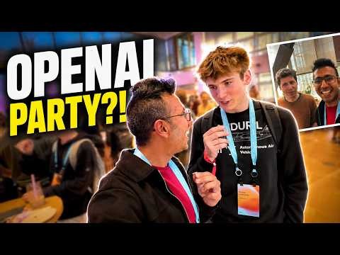 WTF is happening in San Francisco ! Inside OpenAI Codex Party!!