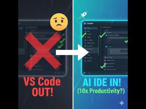 I Replaced VS Code With THIS AI IDE For A Week (My Productivity SOARD!)