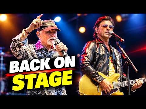 Beach Boys Star Mike Love Guided Onstage by John Stamos Amid Health Battle