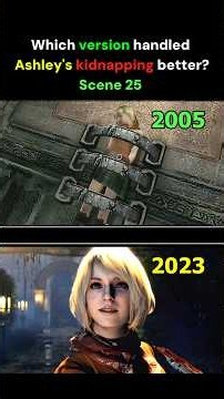Leon Loses Ashley Again: RE4 Original vs. Remake Cutscene #residentevil4 #residentevil4remake #leon