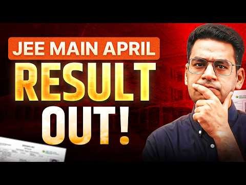 JEE Main 2026 April Results Declared by NTA | MathonGo | Anup sir