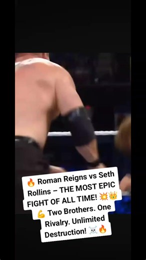 part1 #fypシ 🔥 Roman Reigns vs Seth Rollins – THE MOST EPIC FIGHT OF ALL TIME! 💥👑 💪 Two Brothers. One Rivalry. Unlimited Destruction! ☠️🔥#fypシ゚viral #fyppppppppppppppppppppppp #fyp #foryoupage