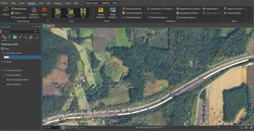 #gis #arcgispro #arcgis #esri #python #geospatial #gisdeveloper #transportationengineering #civilengineering #roadsafety #highwayengineering #transportation #dataautomation #spatialanalysis… | Dinesh Lamichhane