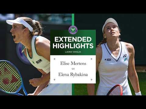 Flawless Performance 🔥 Elise Mertens vs Elena Rybakina | Extended Match Highlights | Wimbledon 2026