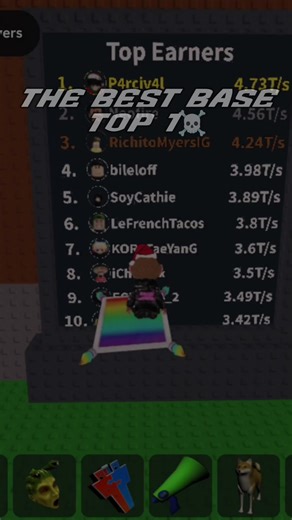 The Best Base ☠️ #viral #like #robaunbrainrotbrainrot #topglobal1 #thebestbase