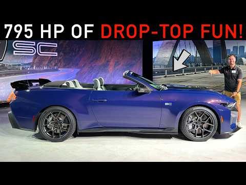 2027 Ford Mustang Dark Horse SC -- Is this 800hp Pony Worth $120,000?? (Top-Down Bliss!)
