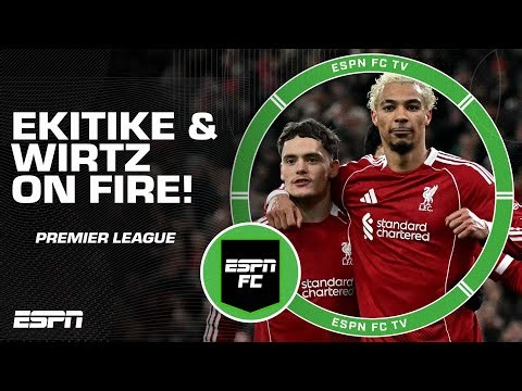 ‘A SPECIAL RELATIONSHIP!’ 🤝 Hugo Ekitike & Florian Wirtz power Liverpool past Newcastle | ESPN FC
