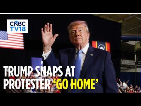 Trump Says Rally Protesters Are Paid, Some Get $250, After Heckler Disrupts Mississippi Rally| N18G