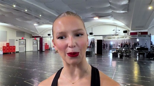 Radio City Rockettes prepare Christmas Spectacular with fresh tap routine