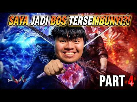 SAYA JADI BOS TERSEMBUNYI?! 💀 Dante & Vergil Ketar-ketir! - Devil May Cry 5 (Part 4)
