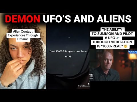 Aliens Reading Your Mind, Physical Crafts, and New UFO Sightings (Demonic Manifestations)
