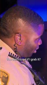 Cop says ‘Oh! You Know Me and I Know You’ #arrested #cops #copstvshow #shorts #viral #police