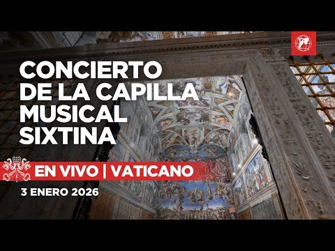 EN DIRECTO | Capilla Sixtina en el Vaticano | Concierto de la Capilla Musical Sixtina | 3 Enero 2026