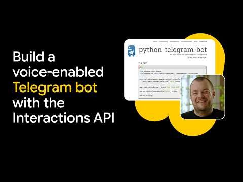 Build a Voice-Enabled Telegram Bot with the Gemini Interactions API