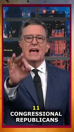 Colbert EXPOSES Mike Johnson’s Epstein Files Move