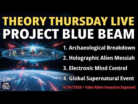 🚨 Theory Thursday LIVE: Project Blue Beam – The Fake Alien Invasion Plan
