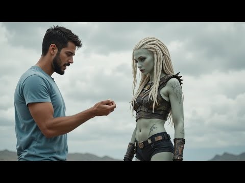 The Alien Woman Was Starving — And When I Offered Her My Food, She Suddenly Broke Down in Tears